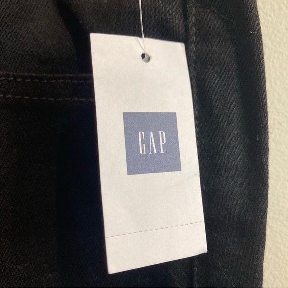 GAP Sz 31T Best Girlfriend High Waisted Black 5 Pockets Classic Jeans NEW W/ TAG - Picture 2 of 12